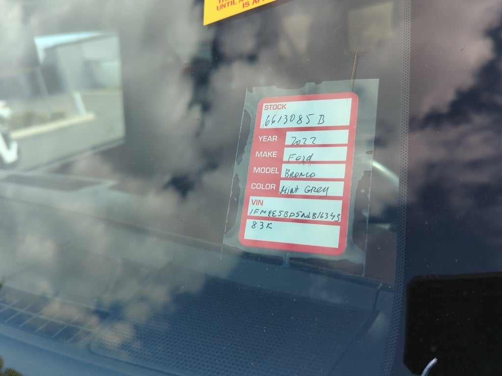2022 Ford Bronco Outer Banks