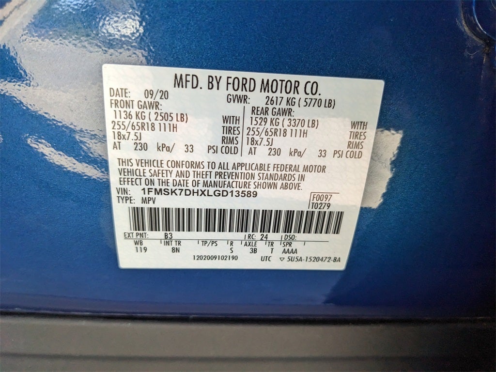 2020 Ford Explorer XLT