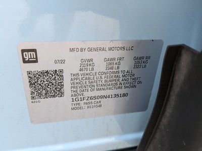 2022 Chevrolet Bolt EUV Premier