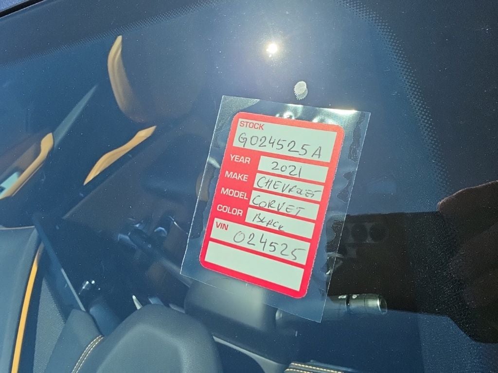 2021 Chevrolet Corvette Stingray 2LT