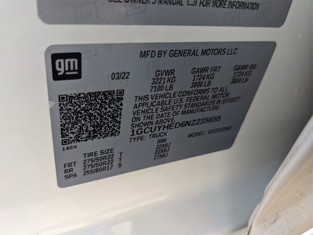 2022 Chevrolet Silverado 1500 LTD High Country