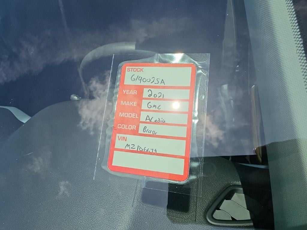 2021 GMC Acadia SLE