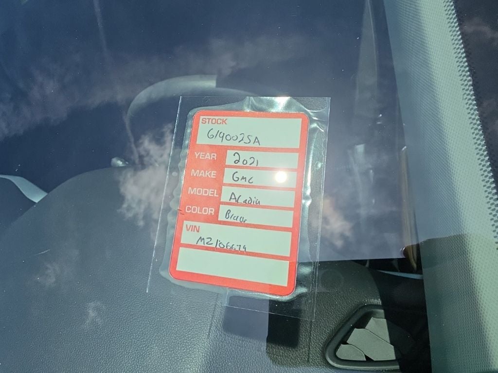 2021 GMC Acadia SLE