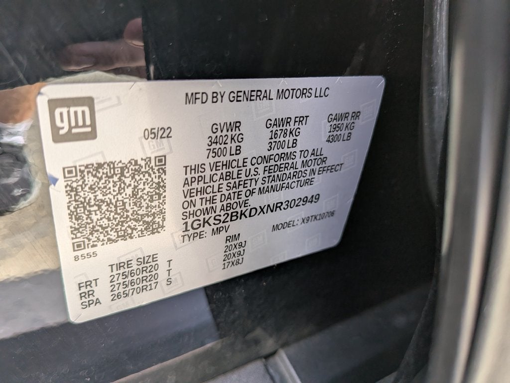 2022 GMC Yukon SLT