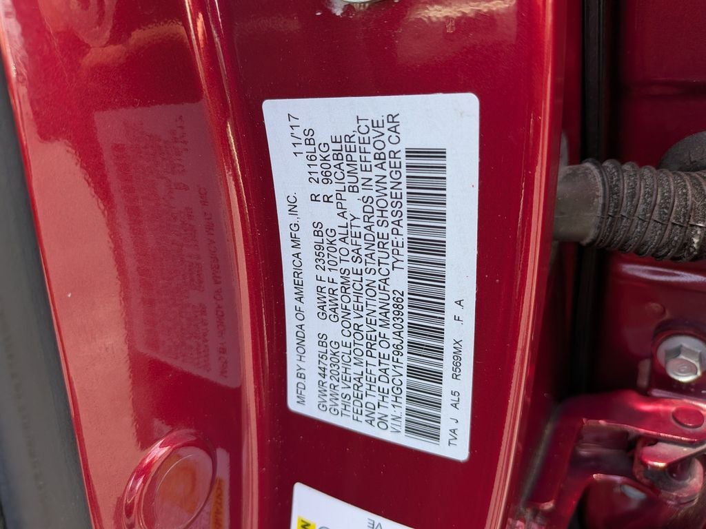 2018 Honda Accord Touring