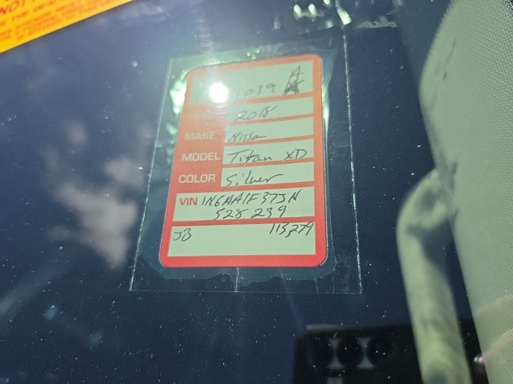 2018 Nissan Titan XD SV