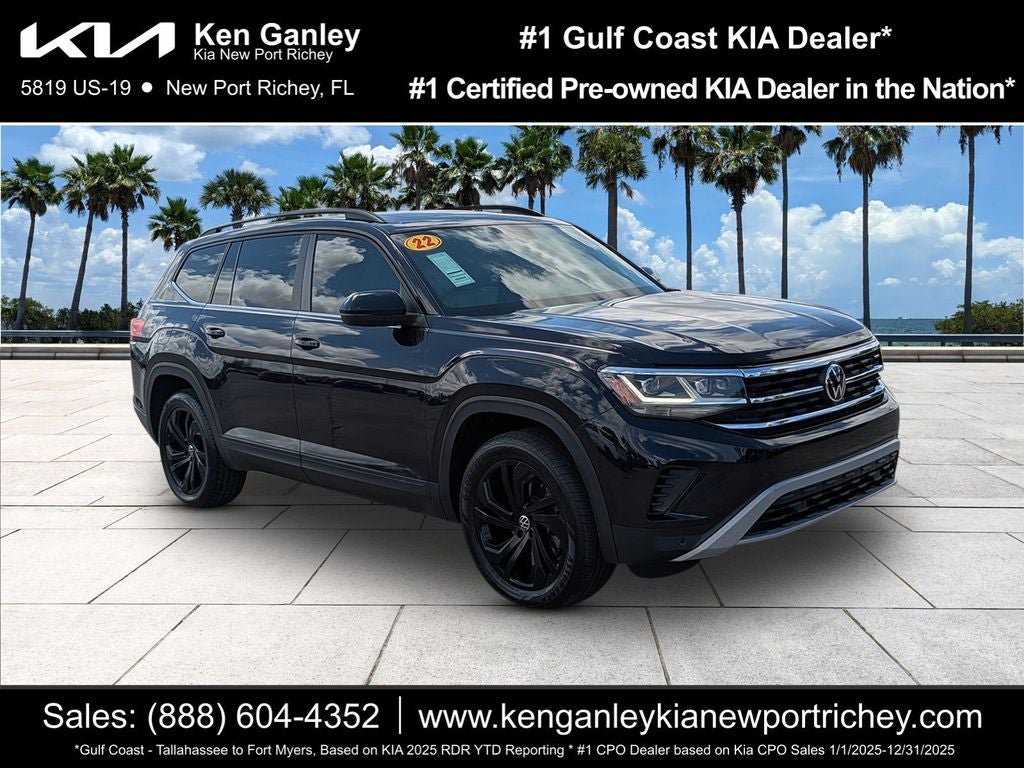 2022 Volkswagen Atlas 3.6L V6 SE w/Technology