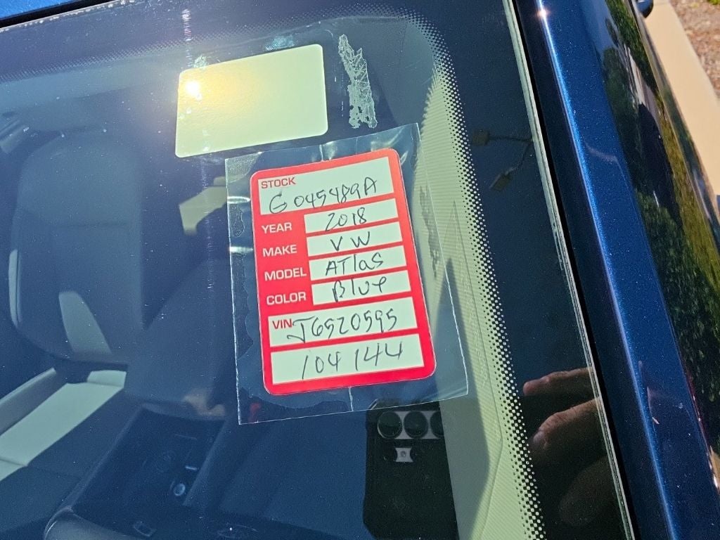 2018 Volkswagen Atlas 3.6L V6 SE w/Technology