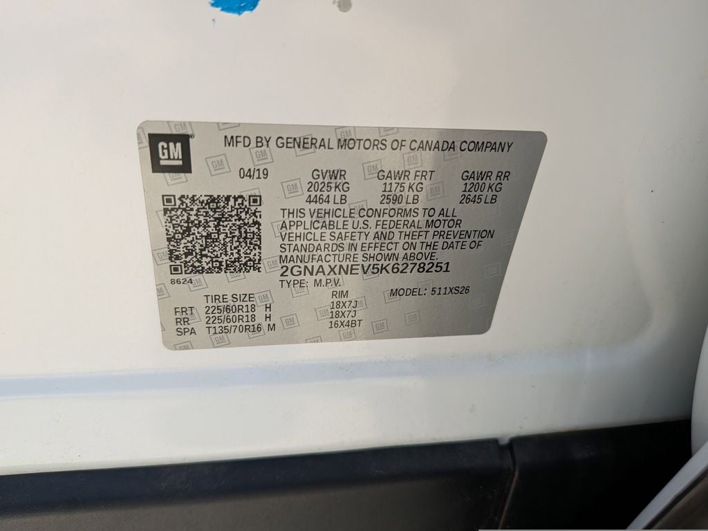 2019 Chevrolet Equinox Premier