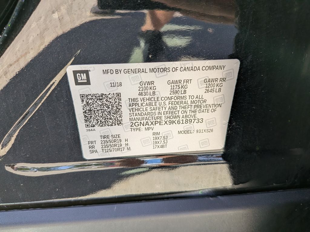 2019 Chevrolet Equinox Premier