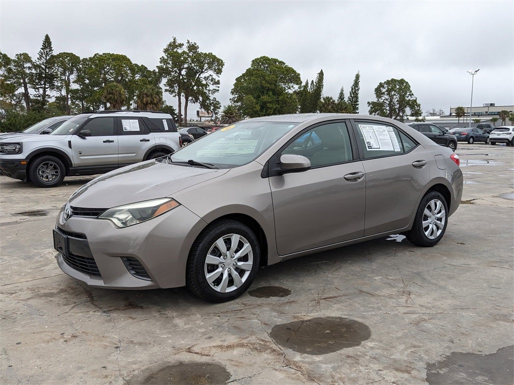 2016 Toyota Corolla LE