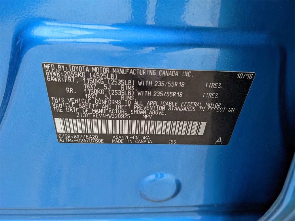 2017 Toyota RAV4 Limited