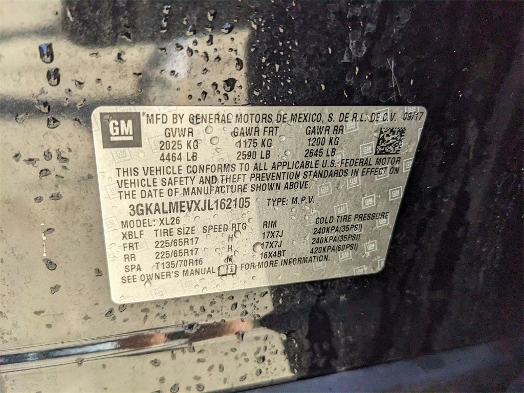 2018 GMC Terrain SLE