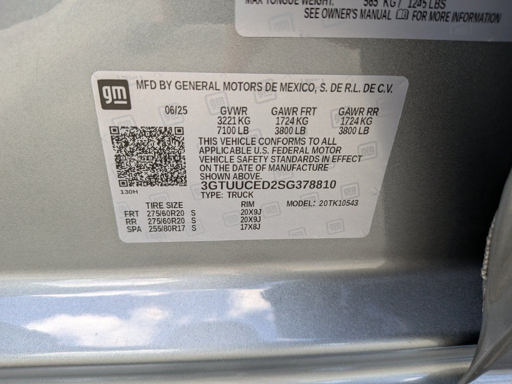 2025 GMC Sierra 1500 Elevation