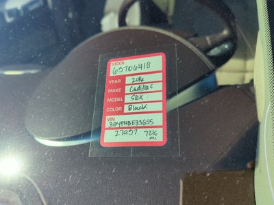 2016 Cadillac SRX Luxury