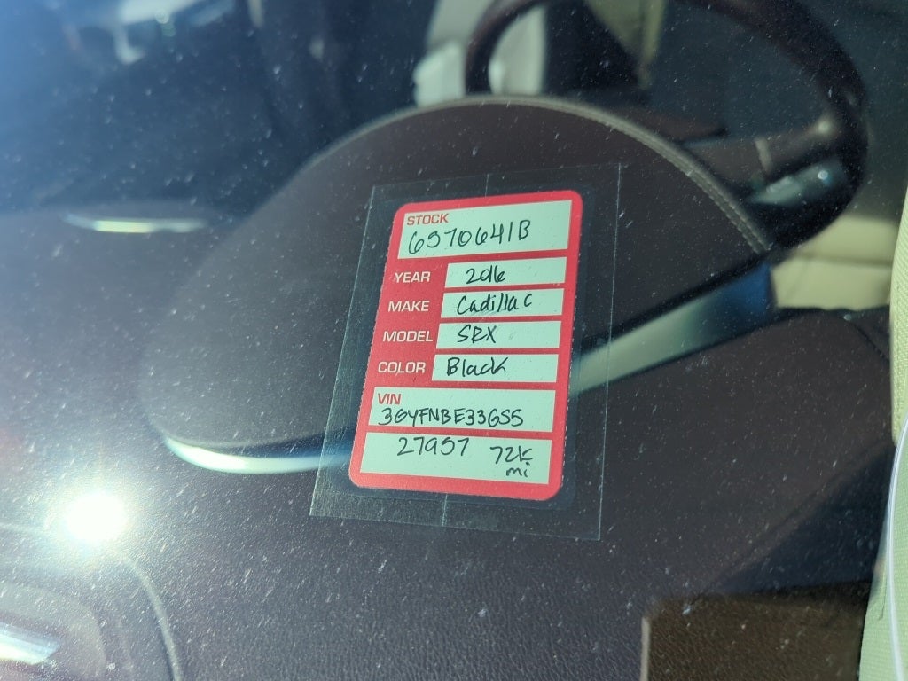 2016 Cadillac SRX Luxury