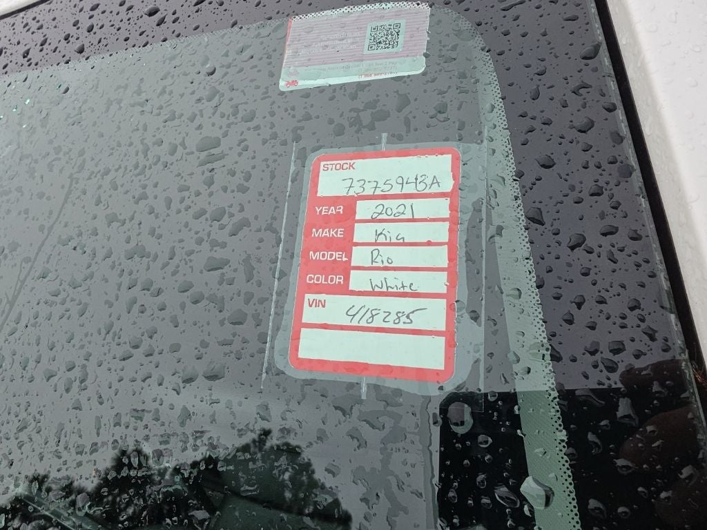 2021 Kia Rio S