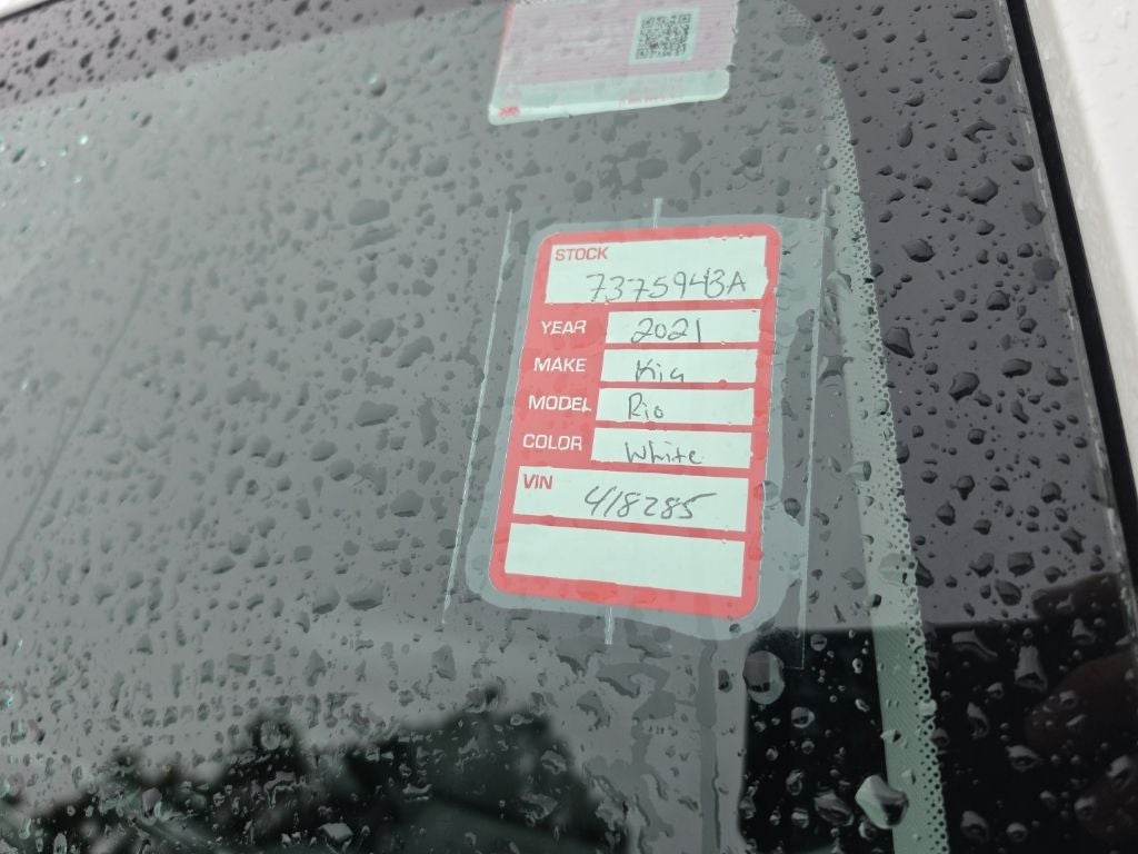 2021 Kia Rio S