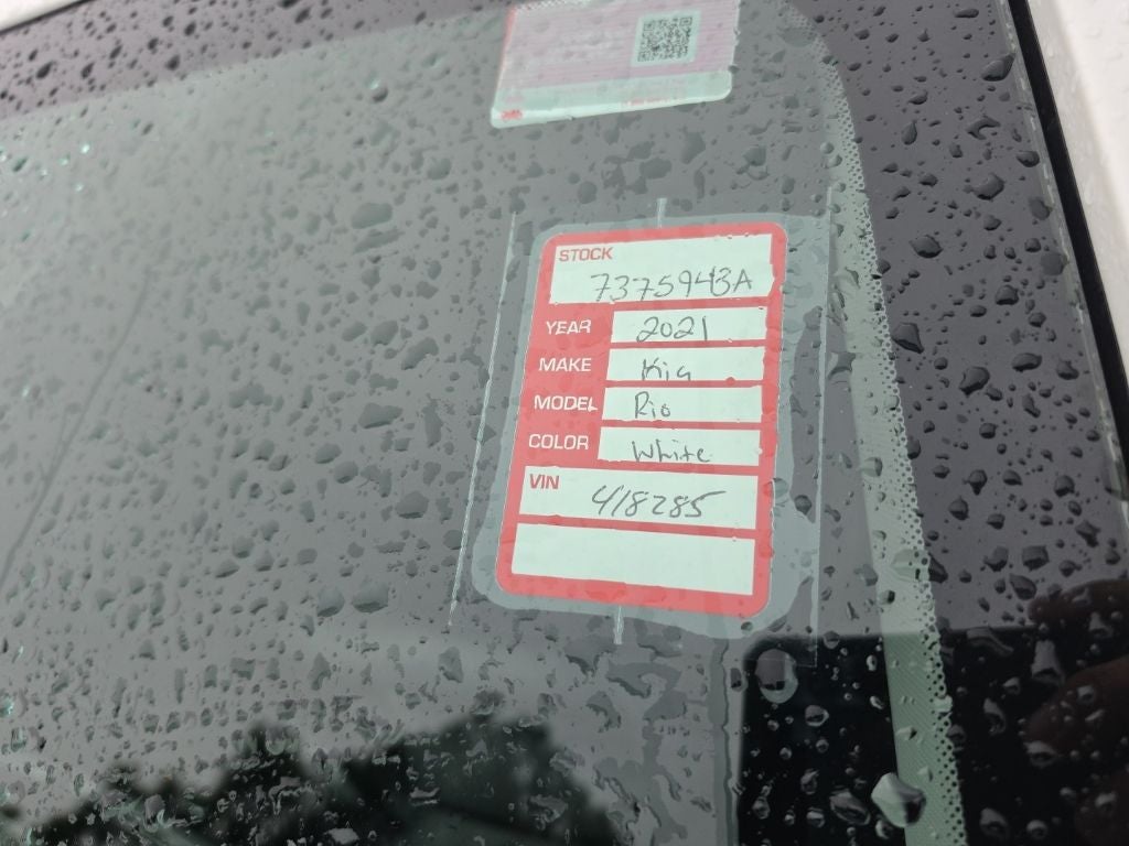2021 Kia Rio S