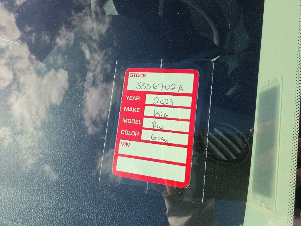 2023 Kia Rio S