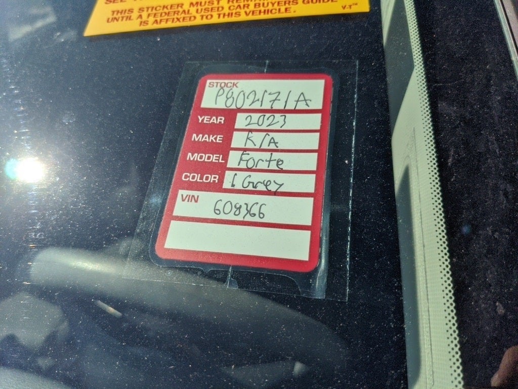 2023 Kia Forte LXS