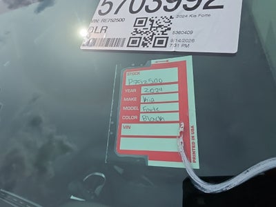 2024 Kia Forte LXS