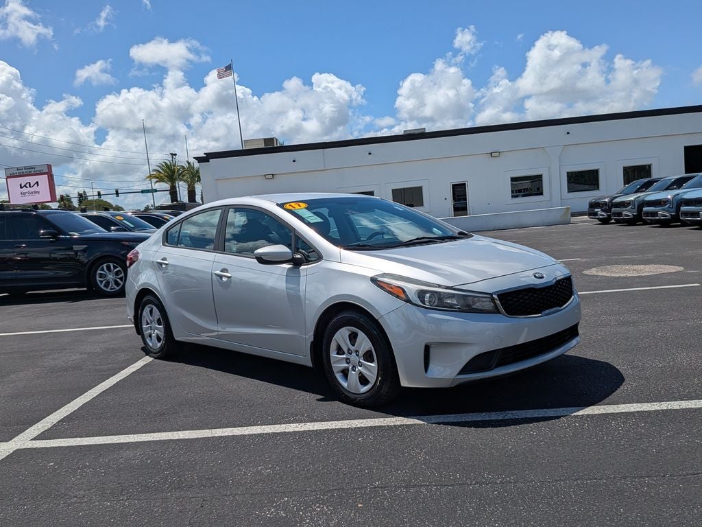 Used 2017 Kia Forte LX with VIN 3KPFK4A70HE052903 for sale in New Port Richey, FL