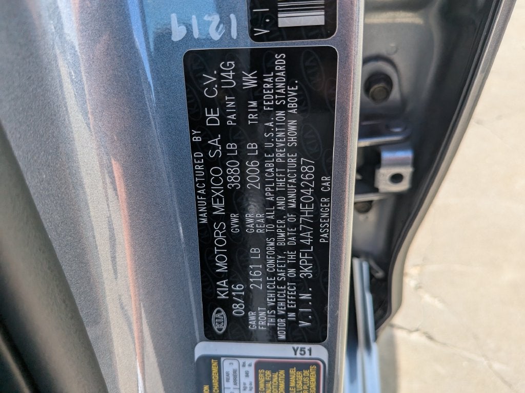 2017 Kia Forte S