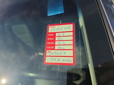 2017 Kia Forte S