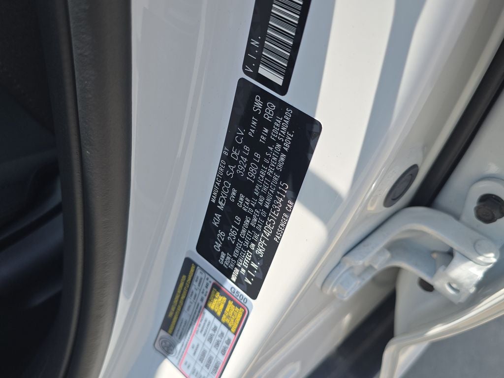 2026 Kia K4 LXS