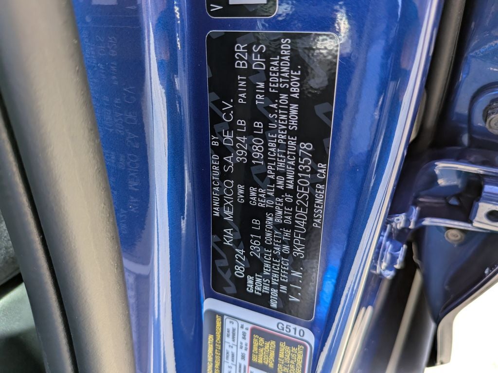 2025 Kia K4 EX