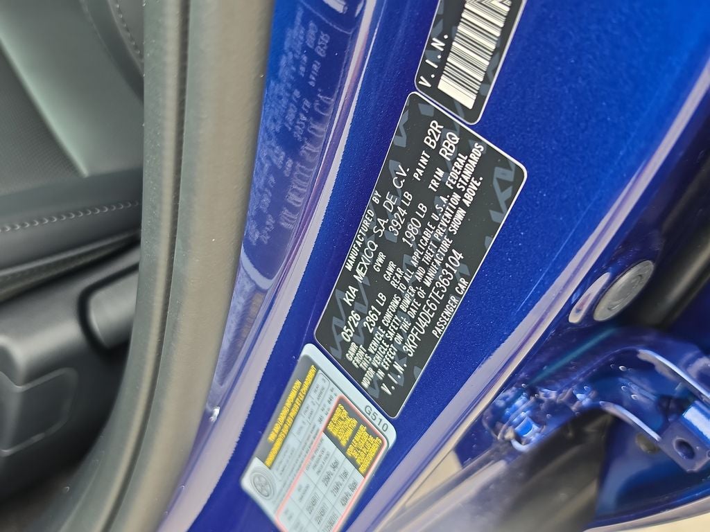 2026 Kia K4 EX