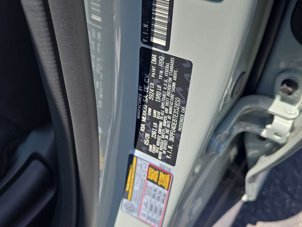2026 Kia K4 EX