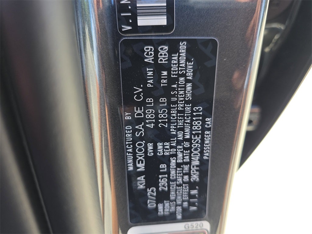 2025 Kia K4 GT-Line Turbo