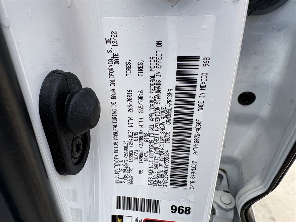 2023 Toyota Tacoma TRD Off-Road V6