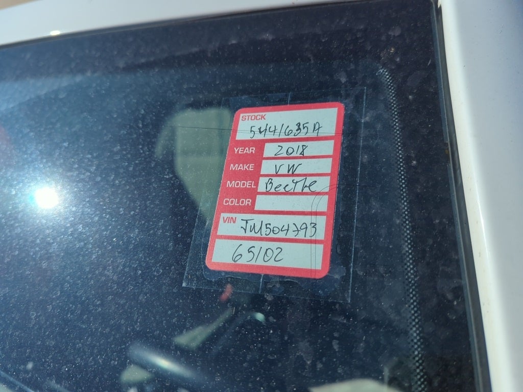 2018 Volkswagen Beetle 2.0T S