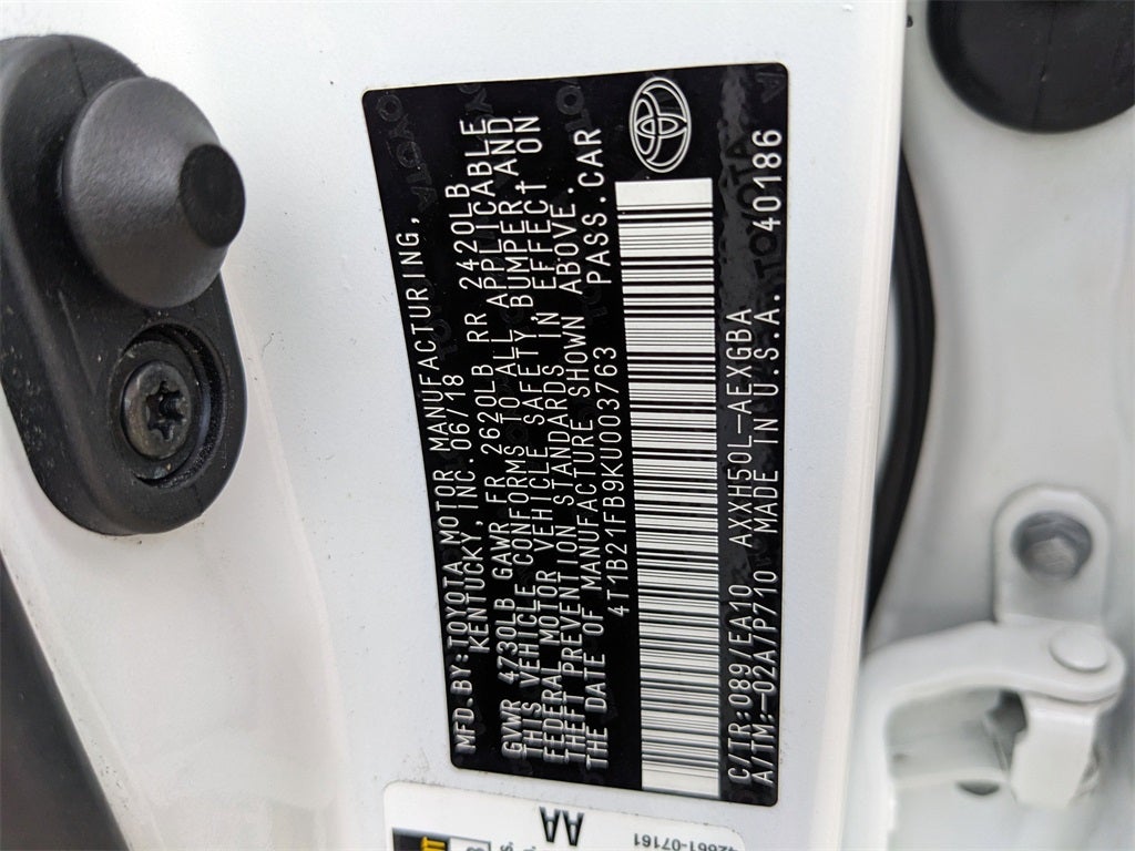 2019 Toyota Avalon Hybrid XLE Plus