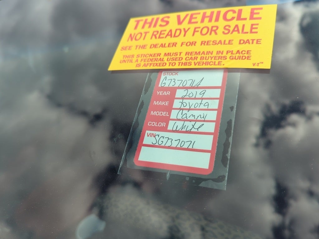 2019 Toyota Camry XSE V6