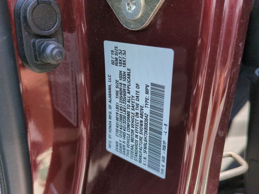 2019 Honda Odyssey EX-L