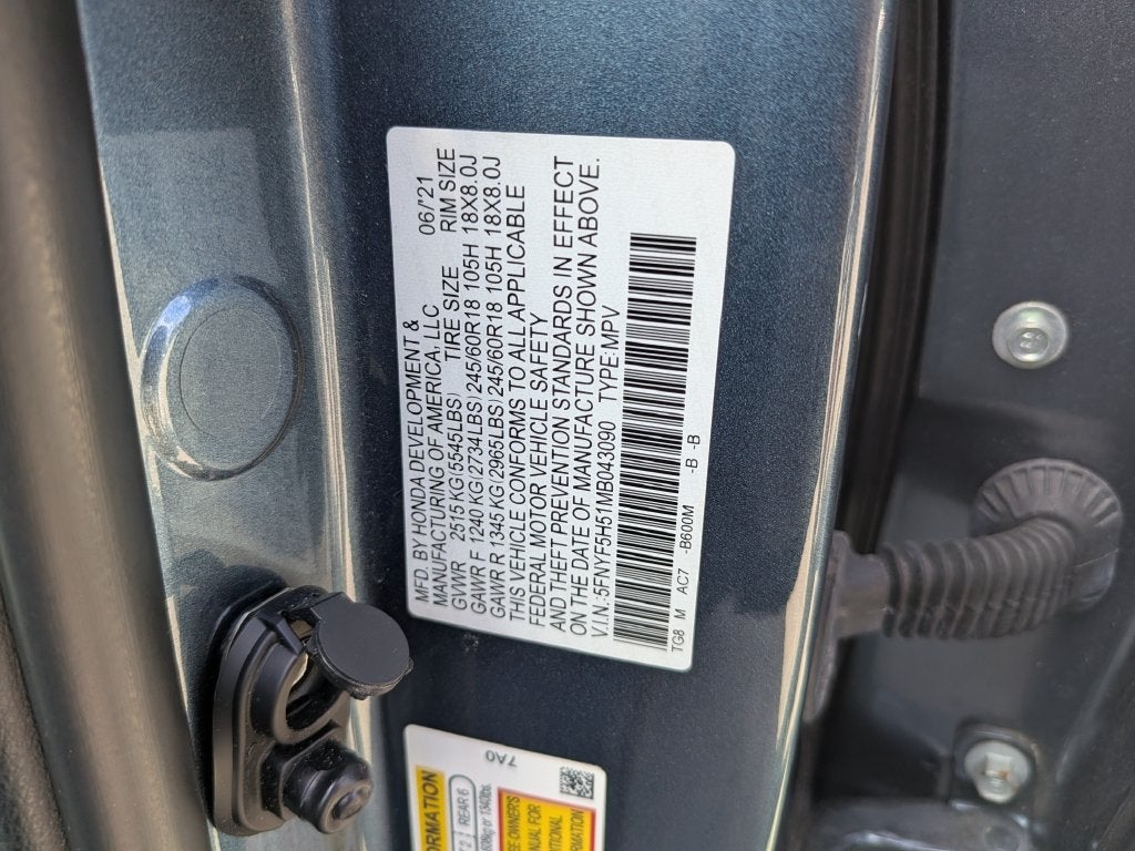 2021 Honda Pilot EX-L