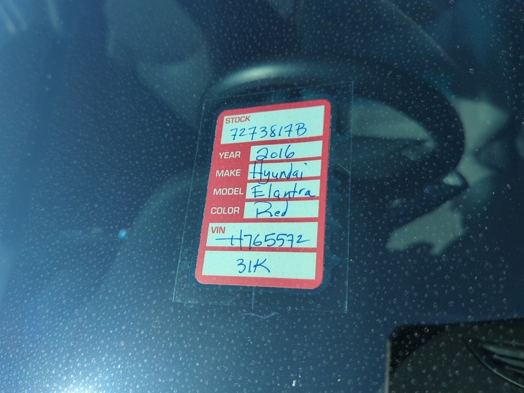 2016 Hyundai Elantra Limited