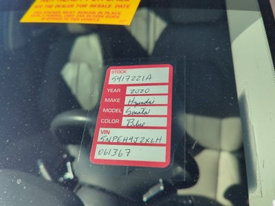 2020 Hyundai Sonata Limited