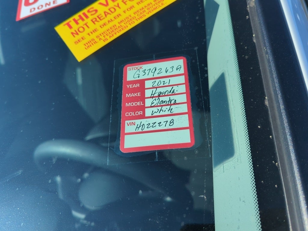 2021 Hyundai Elantra SEL