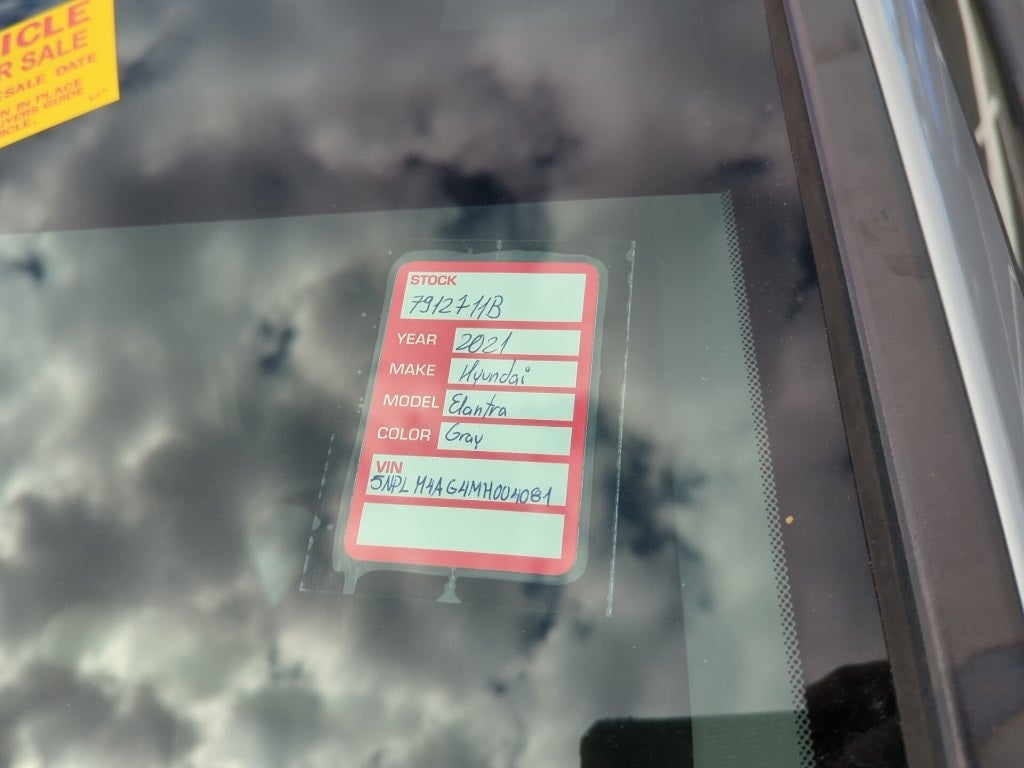 2021 Hyundai Elantra SEL