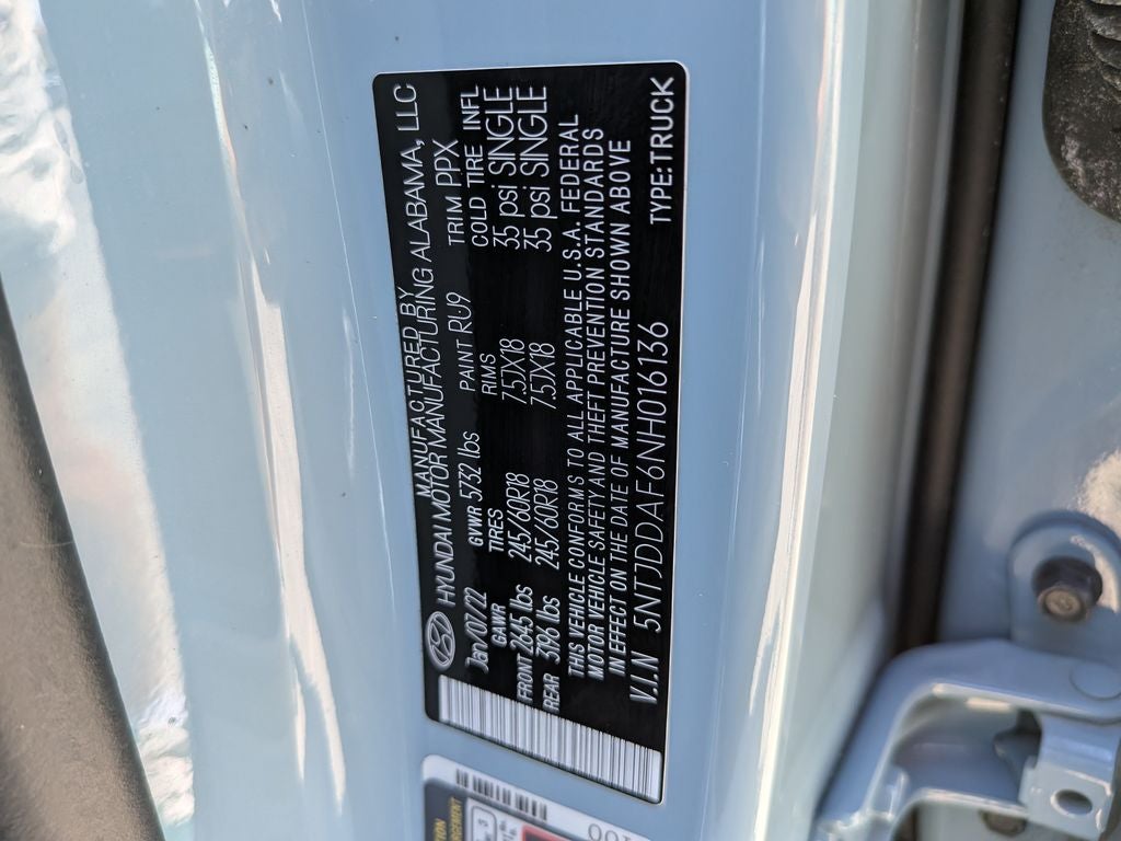 2022 Hyundai Santa Cruz SEL Premium