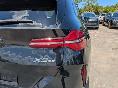 2025 BMW X3 30 xDrive