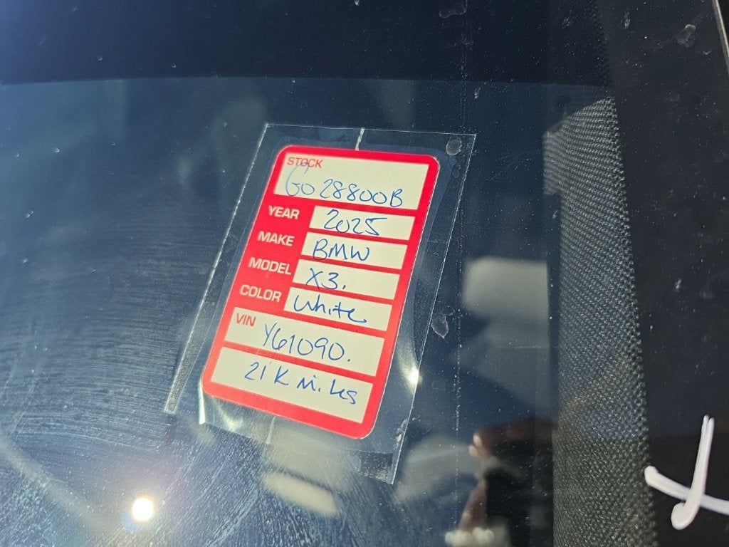 2025 BMW X3 30 xDrive