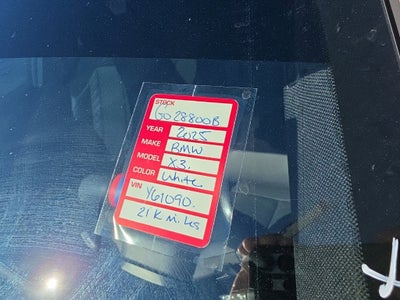 2025 BMW X3 30 xDrive