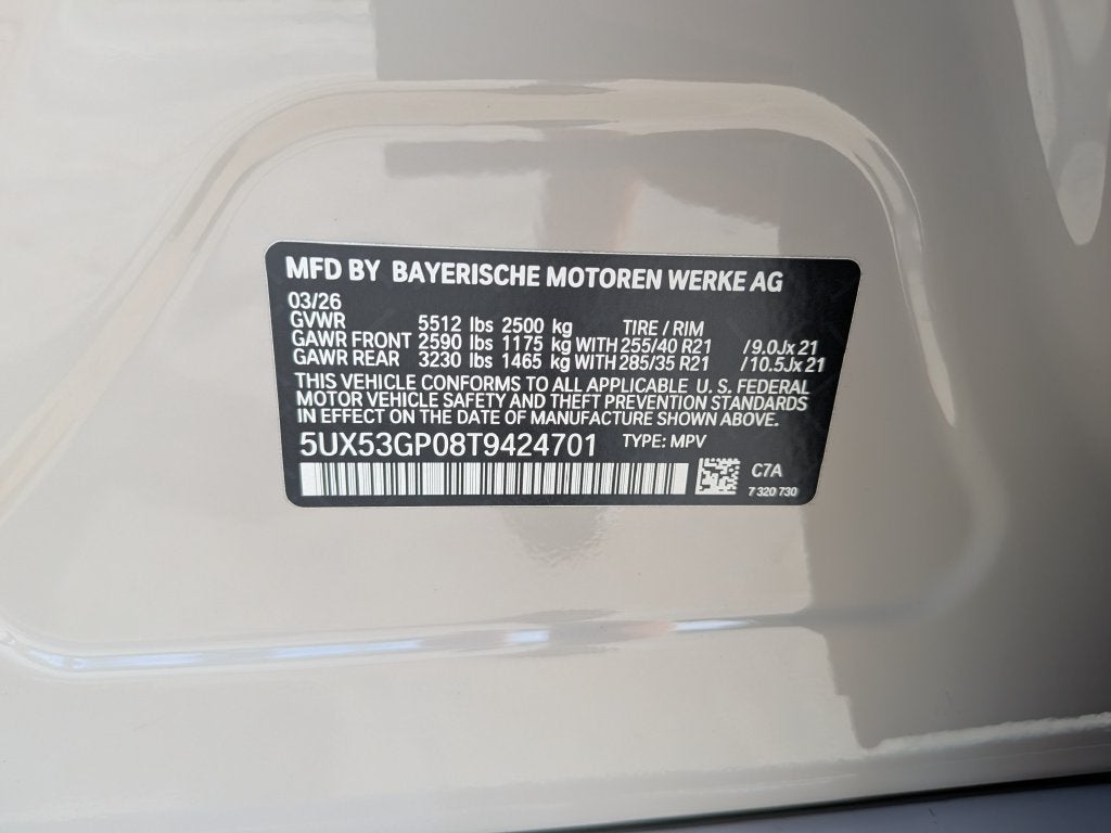 2026 BMW X3 30 xDrive