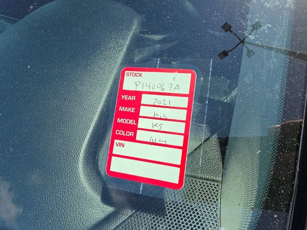 2021 Kia K5 EX